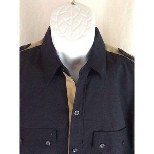 Mens BROOKLYN BANDIT JEANS CO LONGSLEEVE SHIRT EUC NEW YORK HIP HOP SWAG Hipster